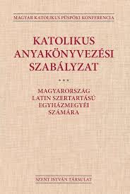 Katolikus anyakönyvezési szabályzat